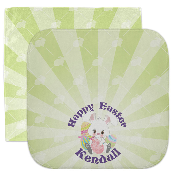 Custom Easter Bunny Facecloth / Wash Cloth (Personalized)