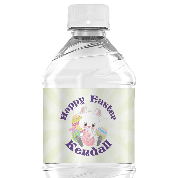 Custom Easter Bunny Water Bottle Labels - Custom Sized (Personalized)