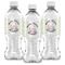 Easter Bunny Water Bottle Labels - Front View