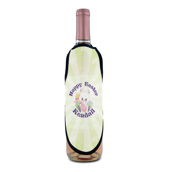 Easter Bunny Wine Bottle Apron - IN CONTEXT
