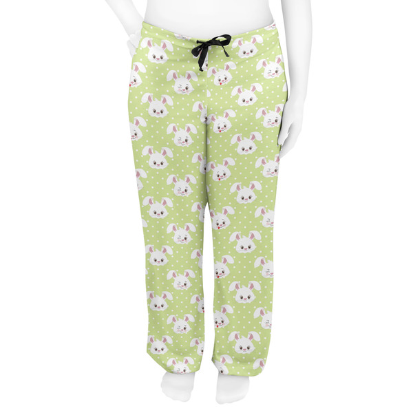 Easter Bunny Women's Pj on model - Front