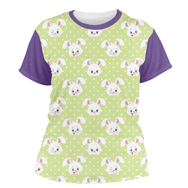 Custom Easter Bunny Women's Crew T-Shirt - X Small