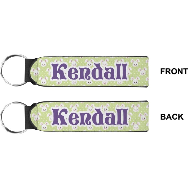 Easter Bunny Wristlet (Front + Back)