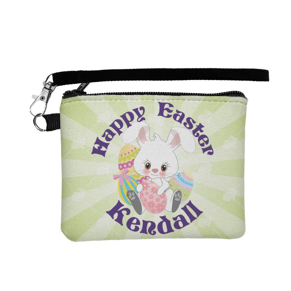 Custom Easter Bunny Wristlet ID Case w/ Name or Text