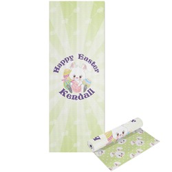 Easter Bunny Yoga Mat - Printable Front and Back (Personalized)
