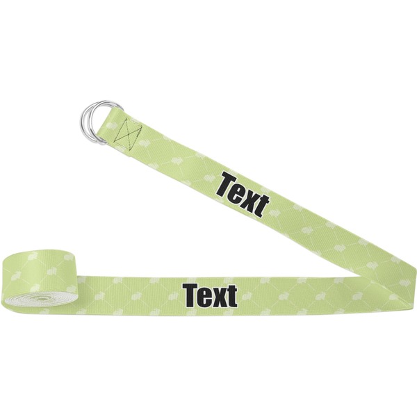 Custom Easter Bunny Yoga Strap (Personalized)