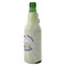 Easter Bunny Zipper Bottle Cooler - ANGLE (bottle)