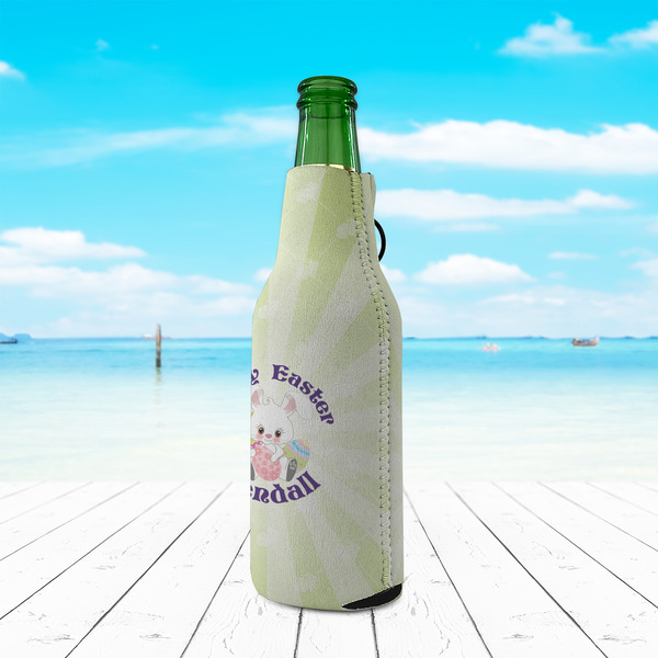 Easter Bunny Zipper Bottle Cooler - LIFESTYLE