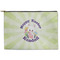 Easter Bunny Zipper Pouch Large (Front)