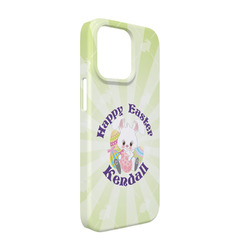 Easter Bunny iPhone Case - Plastic - iPhone 13 (Personalized)