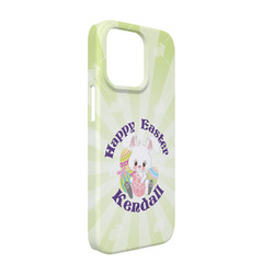 Easter Bunny iPhone Case - Plastic - iPhone 13 Pro (Personalized)