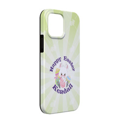 Easter Bunny iPhone Case - Rubber Lined - iPhone 13 Pro (Personalized)