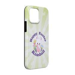Easter Bunny iPhone Case - Rubber Lined - iPhone 13 (Personalized)