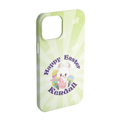 Easter Bunny iPhone Case - Plastic - iPhone 15 Pro (Personalized)