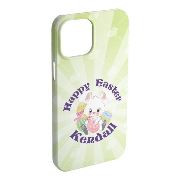 Custom Easter Bunny iPhone Case - Plastic (Personalized)