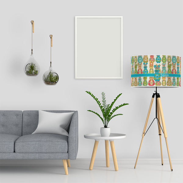 Fun Easter Bunnies 12" Drum Lampshade - LIFESTYLE