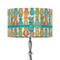 Fun Easter Bunnies 12" Drum Lampshade - ON STAND (Fabric)
