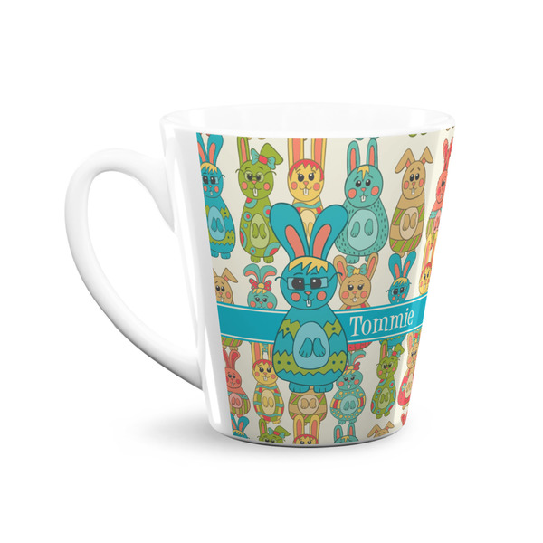 Fun Easter Bunnies 12 Oz Latte Mug - Front