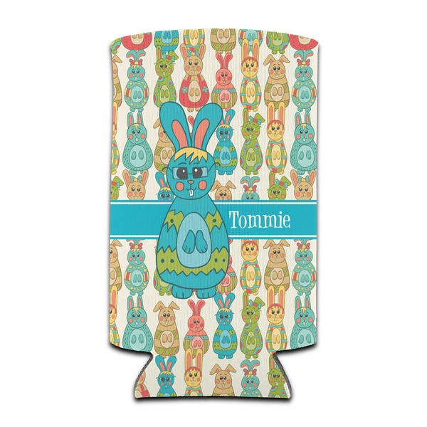 Custom Fun Easter Bunnies Can Cooler (tall 12 oz) (Personalized)