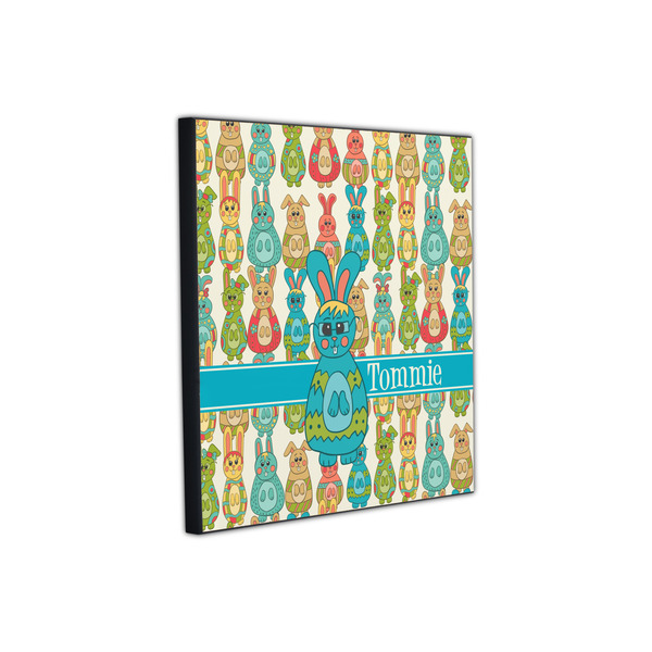 Fun Easter Bunnies 12x12 Wood Print - Angle View