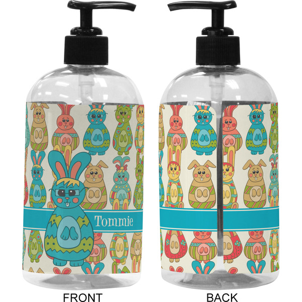 Fun Easter Bunnies 16 oz Plastic Liquid Dispenser (Approval)