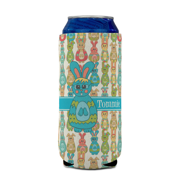 Fun Easter Bunnies 16oz Can Sleeve - FRONT (on can)