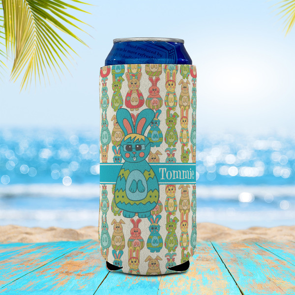 Fun Easter Bunnies 16oz Can Sleeve - LIFESTYLE