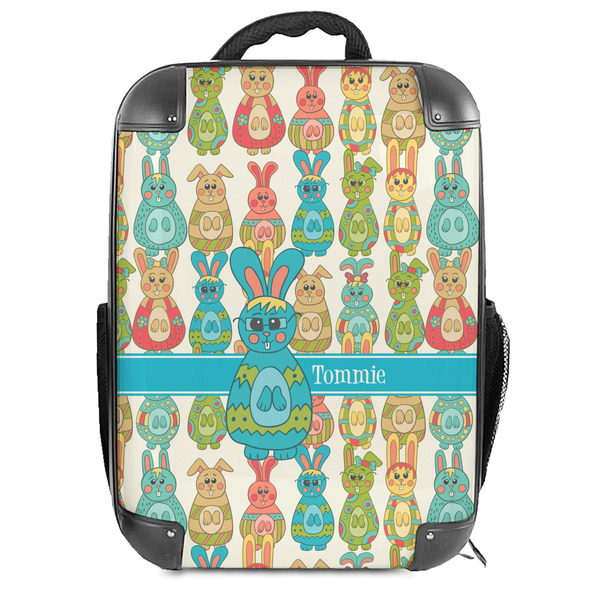 Custom Fun Easter Bunnies Hard Shell Backpack (Personalized)