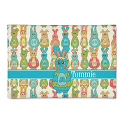 Fun Easter Bunnies Patio Rug (Personalized)