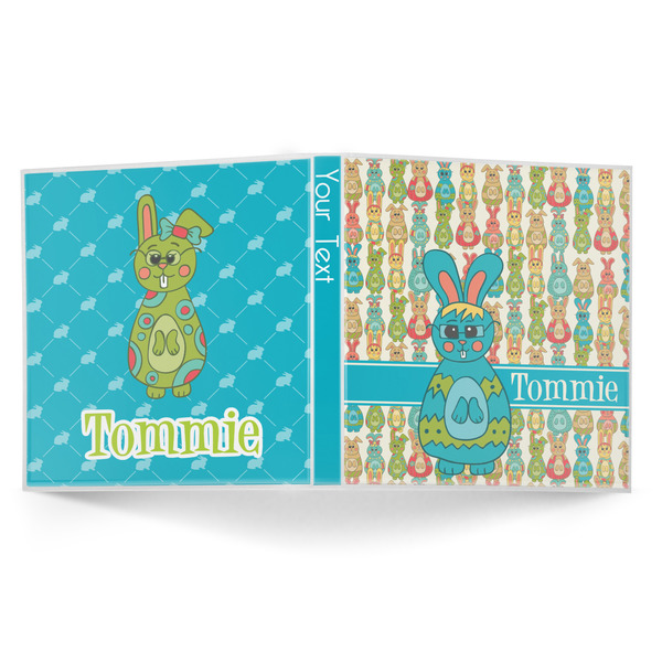 Fun Easter Bunnies 3-Ring Binder Approval- 1in