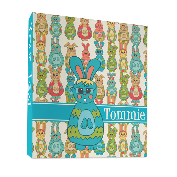 Fun Easter Bunnies 3 Ring Binders - Full Wrap - 1" - FRONT