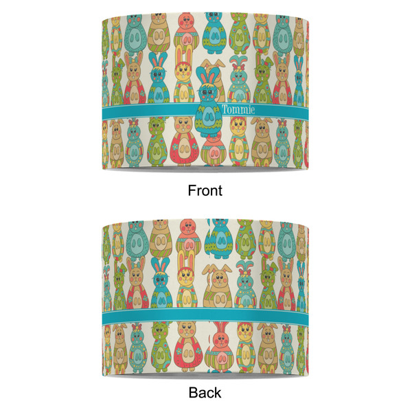 Fun Easter Bunnies 8" Drum Lampshade - APPROVAL (Fabric)