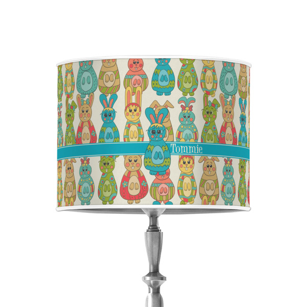 Fun Easter Bunnies 8" Drum Lampshade - ON STAND (Poly Film)