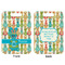 Fun Easter Bunnies Aluminum Luggage Tag (Front + Back)