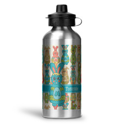 Fun Easter Bunnies Water Bottle - Aluminum - 20 oz (Personalized)