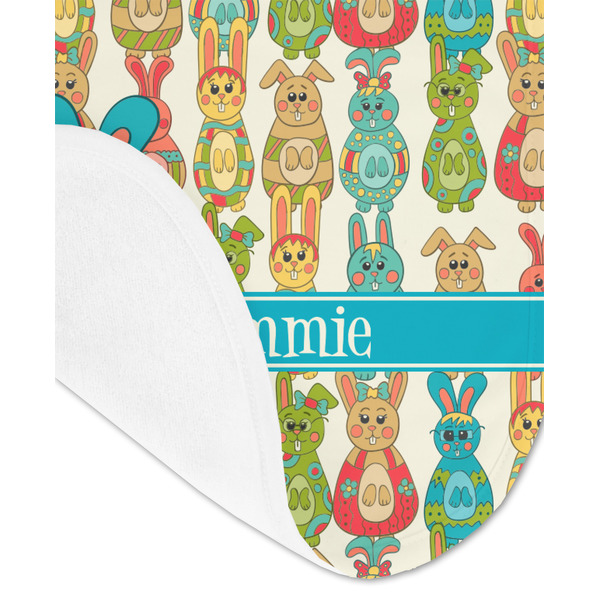 Fun Easter Bunnies Baby Bib - AFT detail