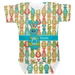 Fun Easter Bunnies Baby Bodysuit 0-3 (Personalized)