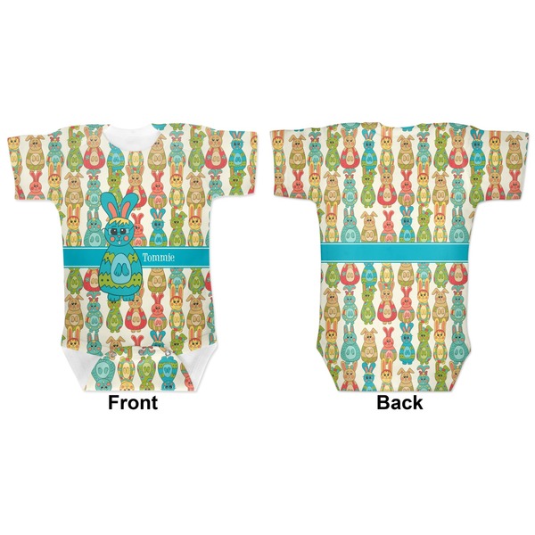 Fun Easter Bunnies Baby Bodysuit Approval