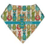 Fun Easter Bunnies Bandana Bib (Personalized)