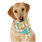 Fun Easter Bunnies Dog Bandana Scarf w/ Name or Text