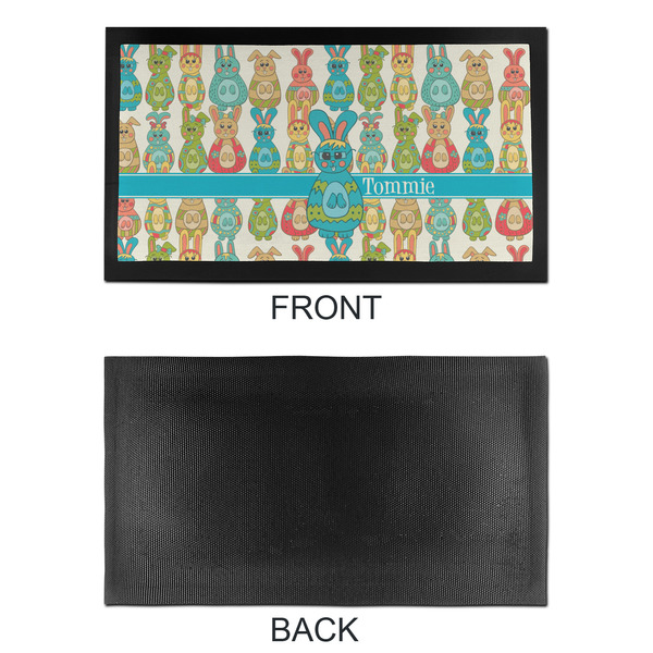 Fun Easter Bunnies Bar Mat - Small - APPROVAL