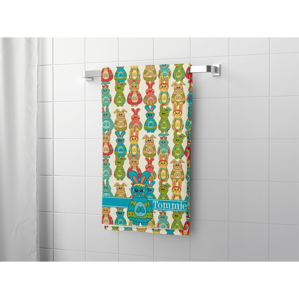 Fun Easter Bunnies Bath Towel - LIFESTYLE