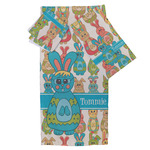 Fun Easter Bunnies Bath Towel Set - 3 Pcs (Personalized)
