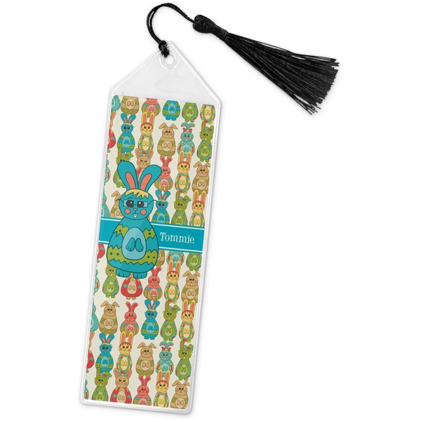 Custom Fun Easter Bunnies Book Mark w/Tassel (Personalized)