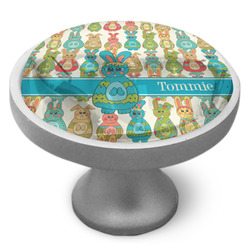 Fun Easter Bunnies Cabinet Knob (Personalized)