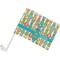Fun Easter Bunnies Car Flag - Small w/ Name or Text