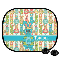Fun Easter Bunnies Car Side Window Sun Shade (Personalized)