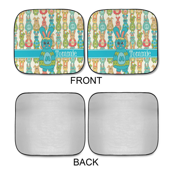 Fun Easter Bunnies Car Sun Shades - APPROVAL