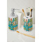 Fun Easter Bunnies Ceramic Bathroom Accessories - LIFESTYLE (toothbrush holder & soap dispenser)