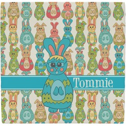 Fun Easter Bunnies Ceramic Tile Hot Pad (Personalized)